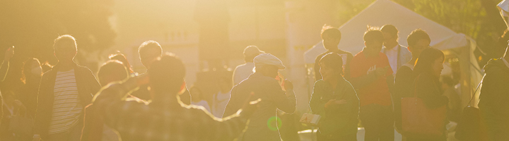 画像：稲門祭の様子