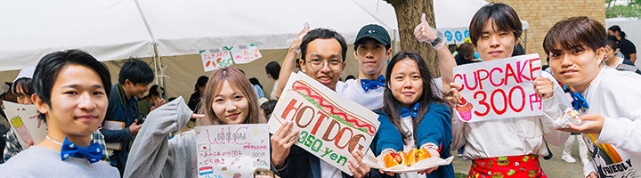 画像：稲門祭の様子